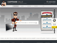 Tablet Screenshot of capitainedalle.com